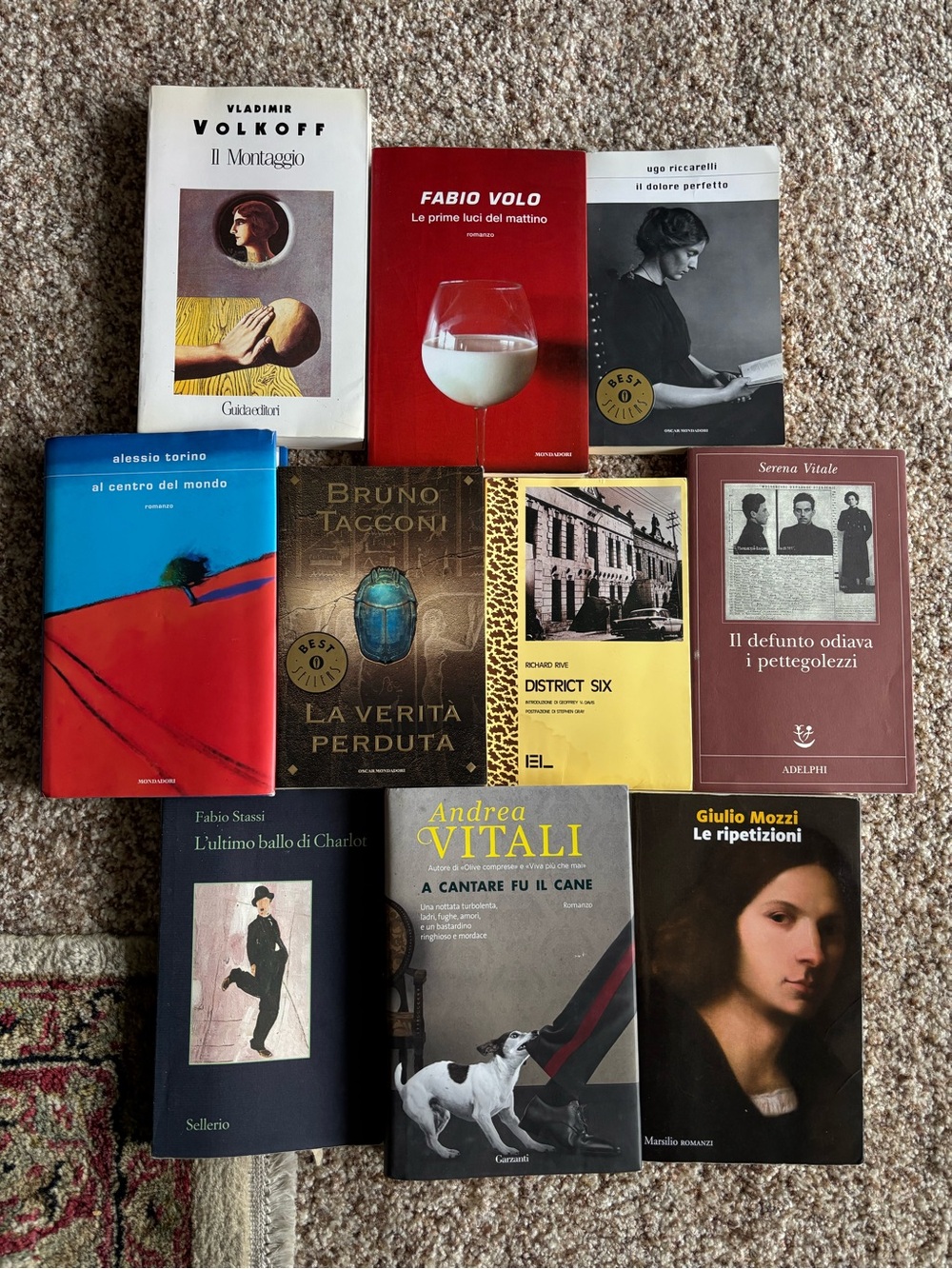 Collection of 11 Italian Paperback Books